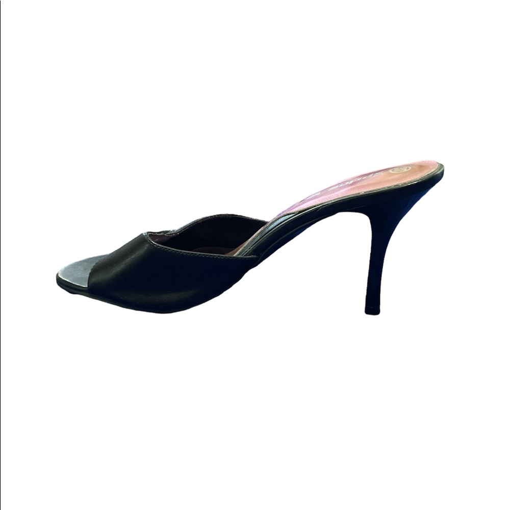 👠 Beautiful classic black heel sandals size 7